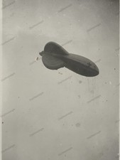 Foto 2.WK Wehrmacht Fesselballon Spähballon mit Balkenkreuz Luftwaffe Aufklärer