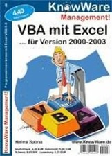 VBA mit Excel Vers. 2000-2003. Programmieren lernen mit Excel-VBA 5-6 - Helma Sp