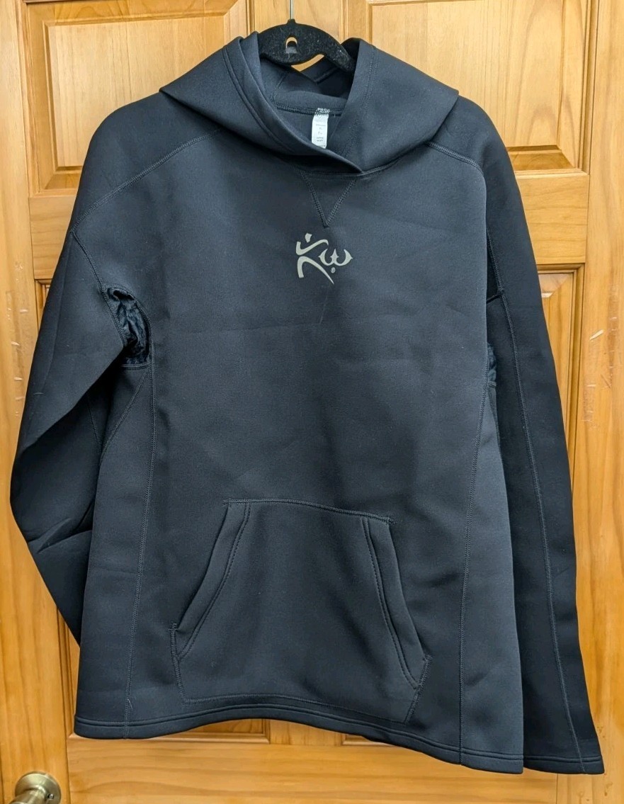 V3 Hoodie Kutting Weight Neoprene Nylon Black Size XL Pullover Unisex