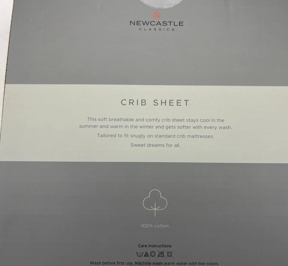 Robot Algodón Muselina Ajustable Cuna Sábana Blanca Colchón Estándar Nuevo con Etiquetas Foto 3 de 4