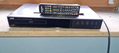 JVC XV-BP1 Blu-Ray Player schwarz getestet und funktionsfähig