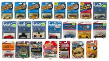 Vtg Diecast Car Lot 22 Sealed NIP Kidco Tough Wheels Tomy Pocket Cars Ertl Corgi
