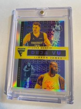LeBron James, Luka Doncic, Panini Flux Deja Vu Prizm, 2021