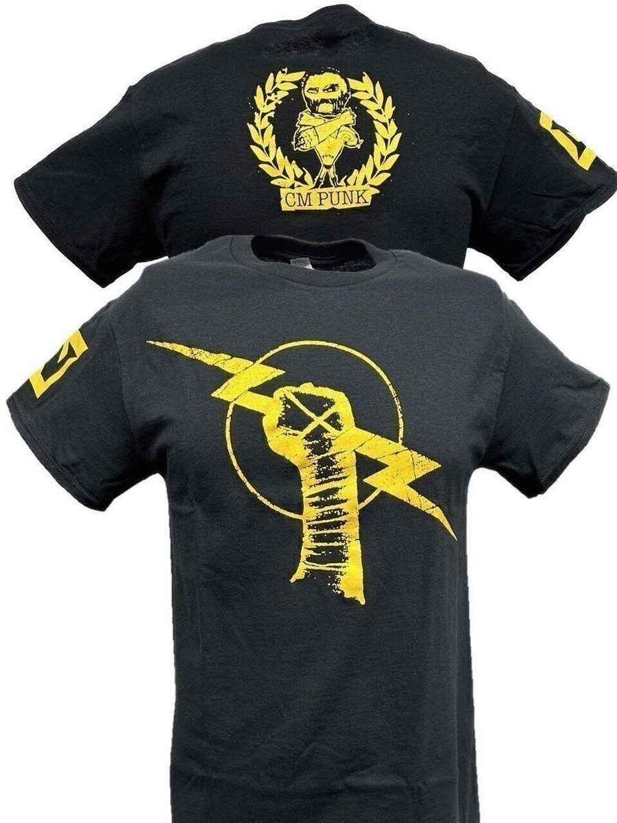 CM Punk Nexus Uprising Mens Black T-shirt | eBay