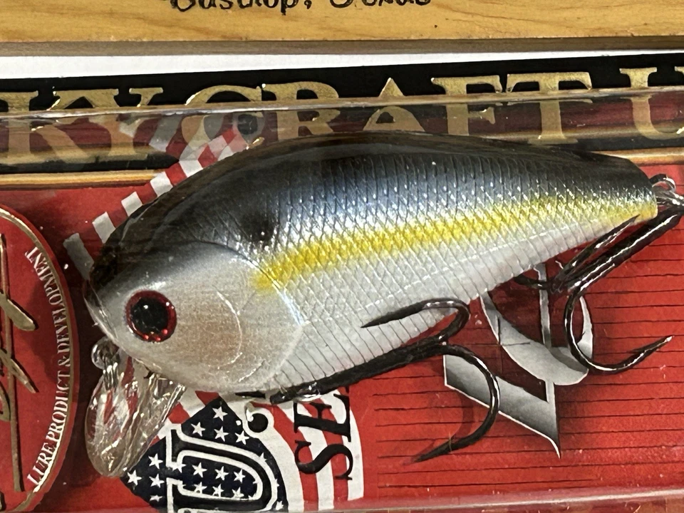 Señuelo de pesca LUCKY CRAFT LC 2.5 SSR "PEARL THREADFIN SHAD" Musky Crankbait JDM Foto 2 de 4
