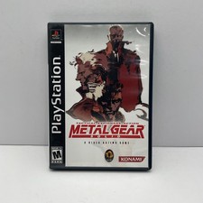 Metal Gear Solid [Long Box] Prices Playstation | Compare Loose, CIB & New  Prices