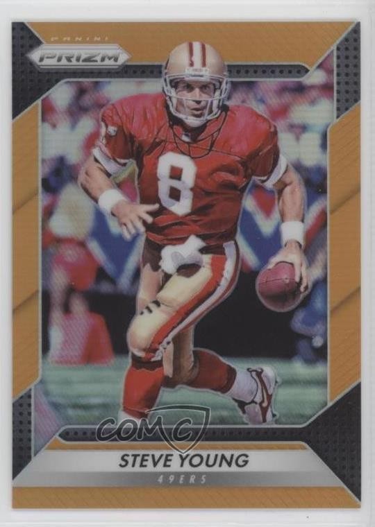 2016 Panini Prizm Orange Prizm 205/299 Steve Young #105 HOF bj6