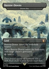 1x Barrow-Downs (Bojuka Bog) (388) ~~ Borderless - Surge Foil NM-Mint, English C