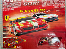 CARRERA GO FERRARI GT 1/32 ELECTRIC SLOT CAR MODEL Race Track Set  62356