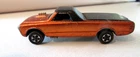 Hot Wheels Redline Custom Fleetside orange used   Hong Kong 1967 on bottom