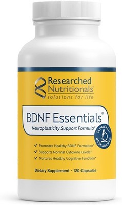 Researched Nutritionals BDNF Essentials Brain Wellness Capsules