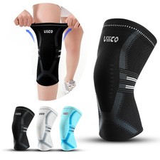 1/2 PCS Compression Knee Support Sleeve Elastic Knee Pads Brace Sports Protector