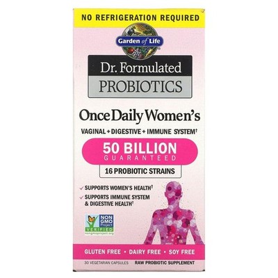 Garden of Life Dr Formulated Probiotics Once Daily Women's 30 Vegetarian Capsule