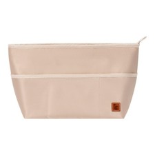 Purse Organizer Insert with Zipper   Pink Handbag  Tote Bag Organizer  Bag-...