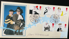 Wife of Eric, JOAN MORECAMBE Signed 23.4.1998 Comedians FDC Morecambe & Wise