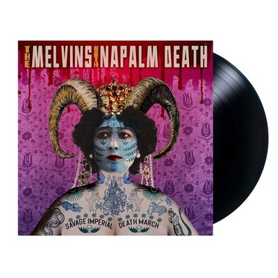 Melvins with Napalm Death Savage Imperial Death March (Vinyl) 12'' Album