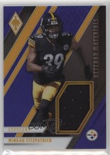 2021 Panini Phoenix Veteran Materials Purple 74/75 Minkah Fitzpatrick 4r7