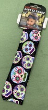 NEW HAIR GLOVE 52206 0-9M BABY EZ BANDZ SUGAR SKULL