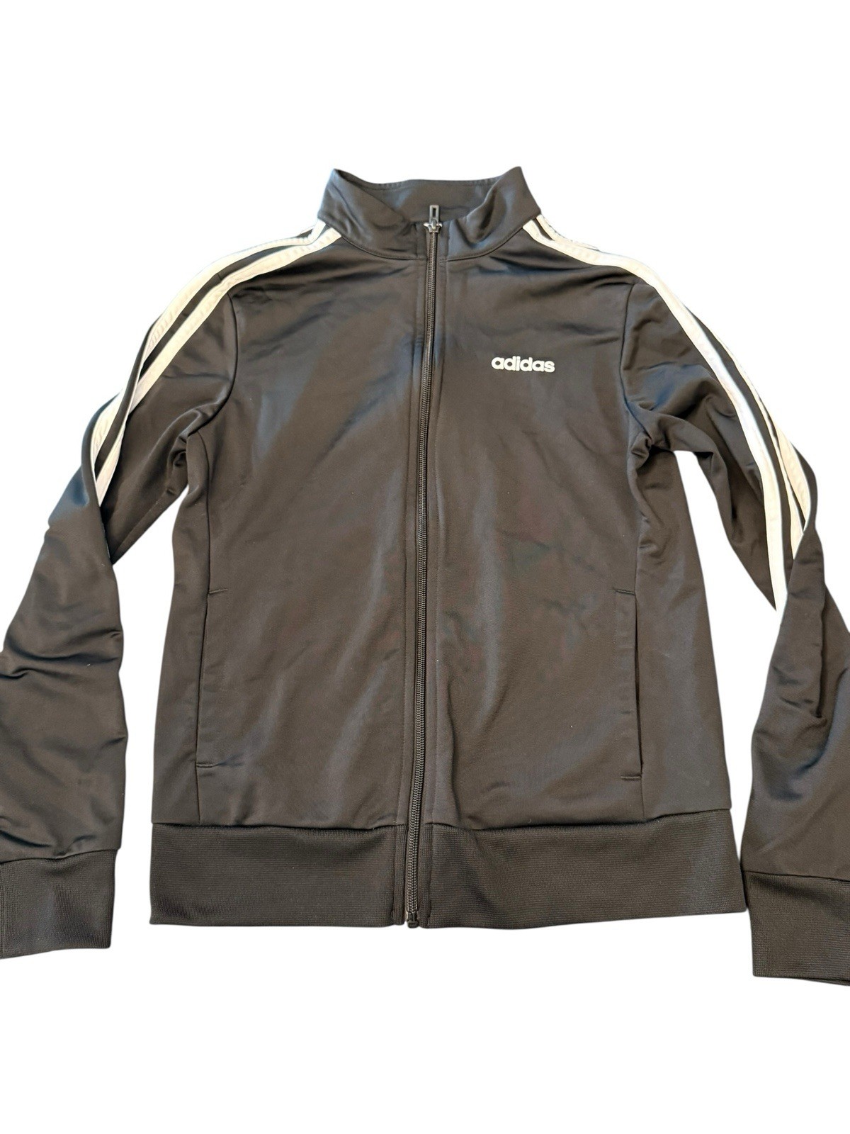 Adidas Jacket Womens Small Essentials Tricot Trac… - image 1