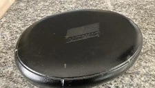 Vintage Ludwig Drum Throne - Oval Seat Leather Top Only *NICE*