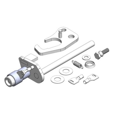 MECHANISCHE DIEBSTAHLSICHERUNG ZENTRALSTÄNDER PUSH&BLOCK CAPOBRANCO H02 HONDA SH 300