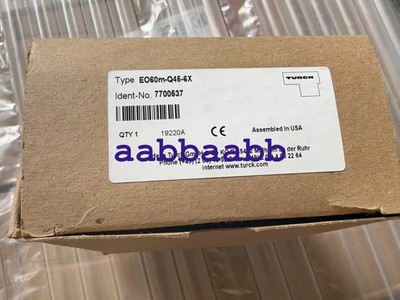 1PCS NEW Turck EO60m-Q45-6X Photoelectric Switch #GL