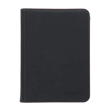 BCW GAMING Z-FOLIO 9-POCKET LX ALBUM - BLACK, HOLDS 360 CARDS, ZIPPER CLOSURE