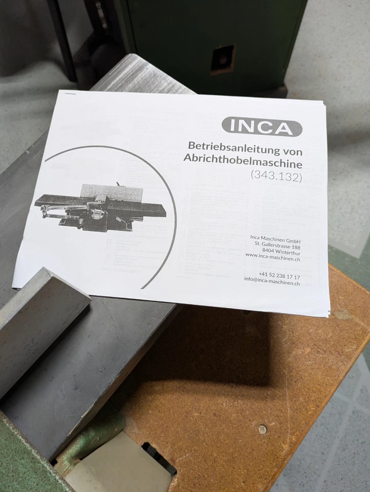 Cepilladora madera INCA modelo 410 Foto 3 de 4