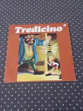 VINTAGE VINILE 45 GIRI COLLANA DI FIABE CELEBRI ANNO 1969 TREDICINO