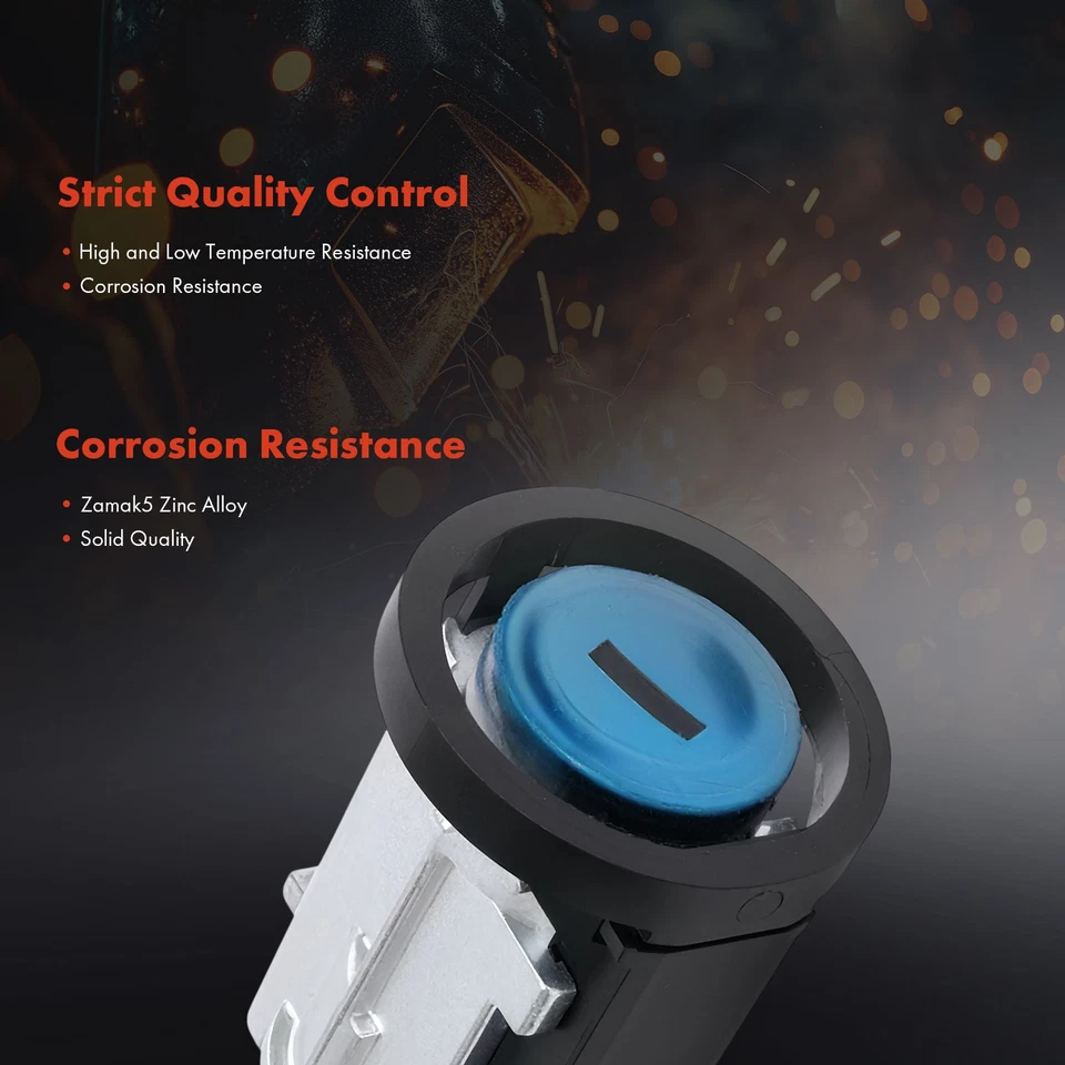 Cilindro de bloqueo de encendido Zamak 5 para Oldsmobile Aurora 01-03 Pontiac Bonneville Foto 4 de 4