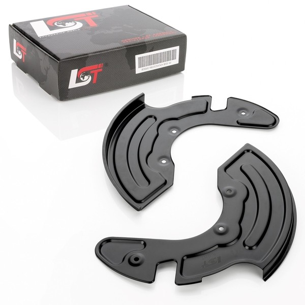 2X Ankerblech Schutzblech Bremsscheibe Deckblech Vorne Lr FüR Vw Passat 3B-image