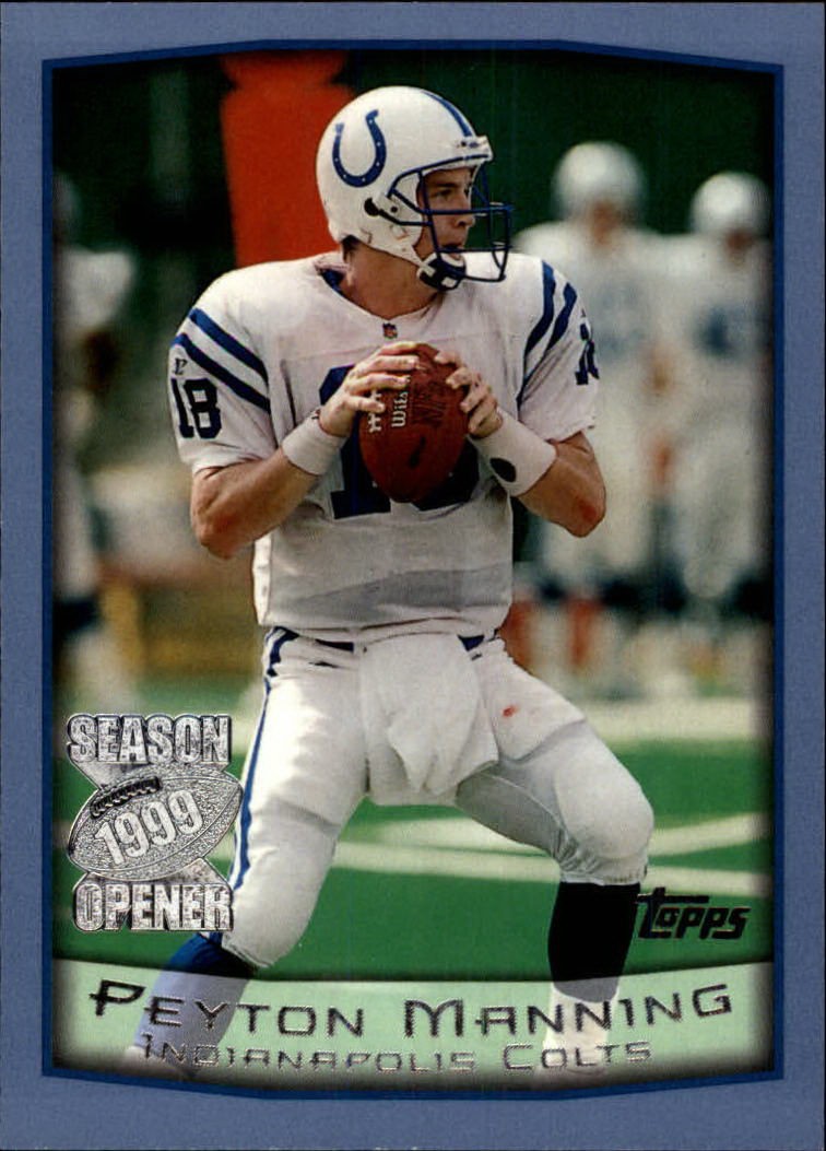 1999 Topps Season Opener #110 Peyton Manning - FB