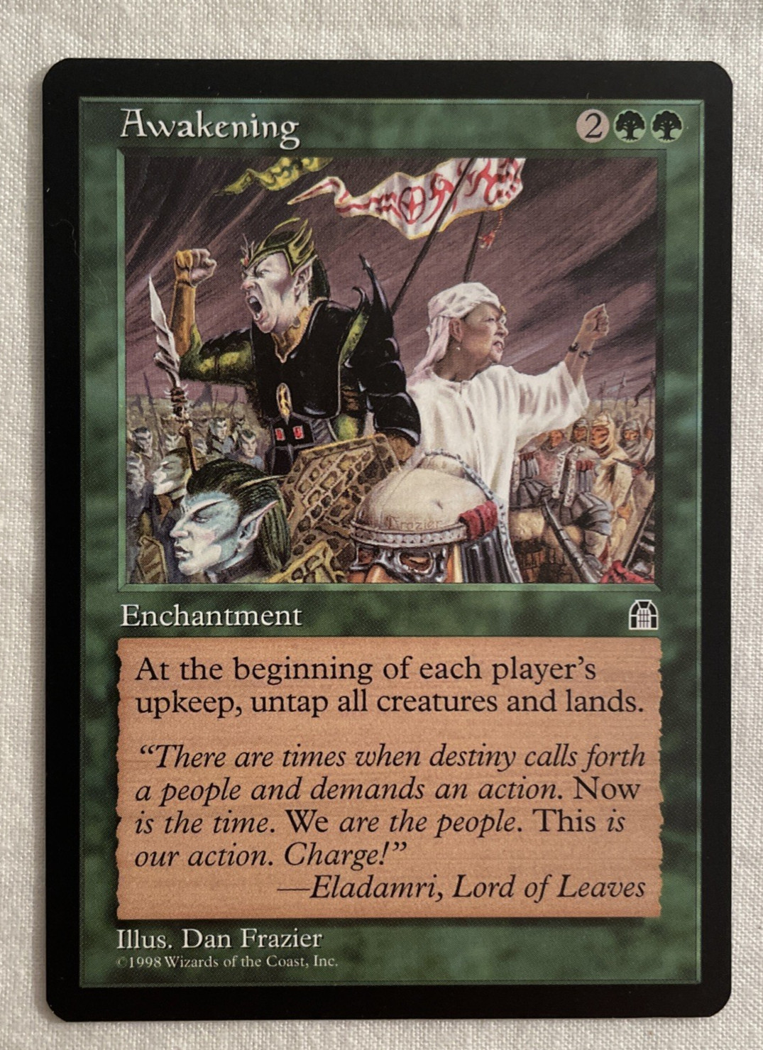 1x Awakening Stronghold MTG Magic the Gathering NM