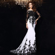 Mermaid Mother of the Bride Dresses Applique Long Off-Shoulder Elegant