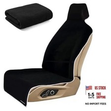 Waterproof Stain Resistant Towel Car Seat Covers 1 Pack Black