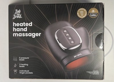 Bob and Brad Heated Hand Massager with Heat & Compression - Model HM-60 - NEW