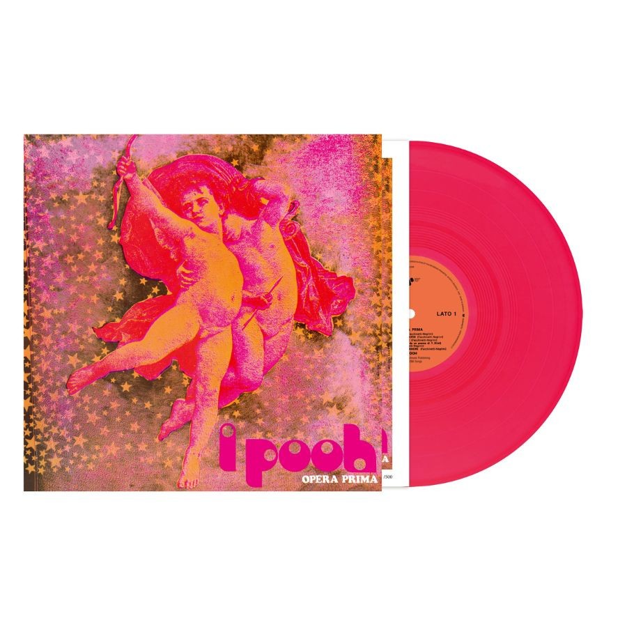 Pooh Opera Prima 180 Gram Color Vinyl LP 33 RPM Limited Pink Insert
