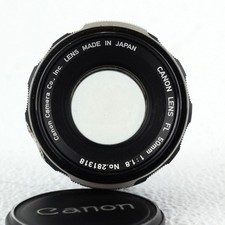 Canon FL 50mm f/1.8 Prime Lens FL Mount Manual Focus Japan
