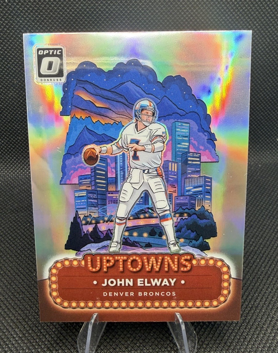 2024 Panini Donruss Optic Uptowns John Elway #23 Denver Broncos Case Hit 🔥