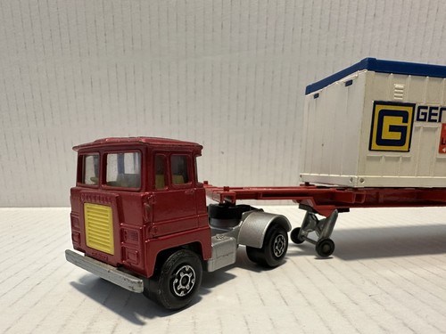 Matchbox Super Kings Scammell Tractor & K-17 Trailer with Gentransco Container - Picture 7 of 8