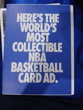 1991-92 Fleer Sports Collector's Digest Basketball Card Ad Amazing Shape