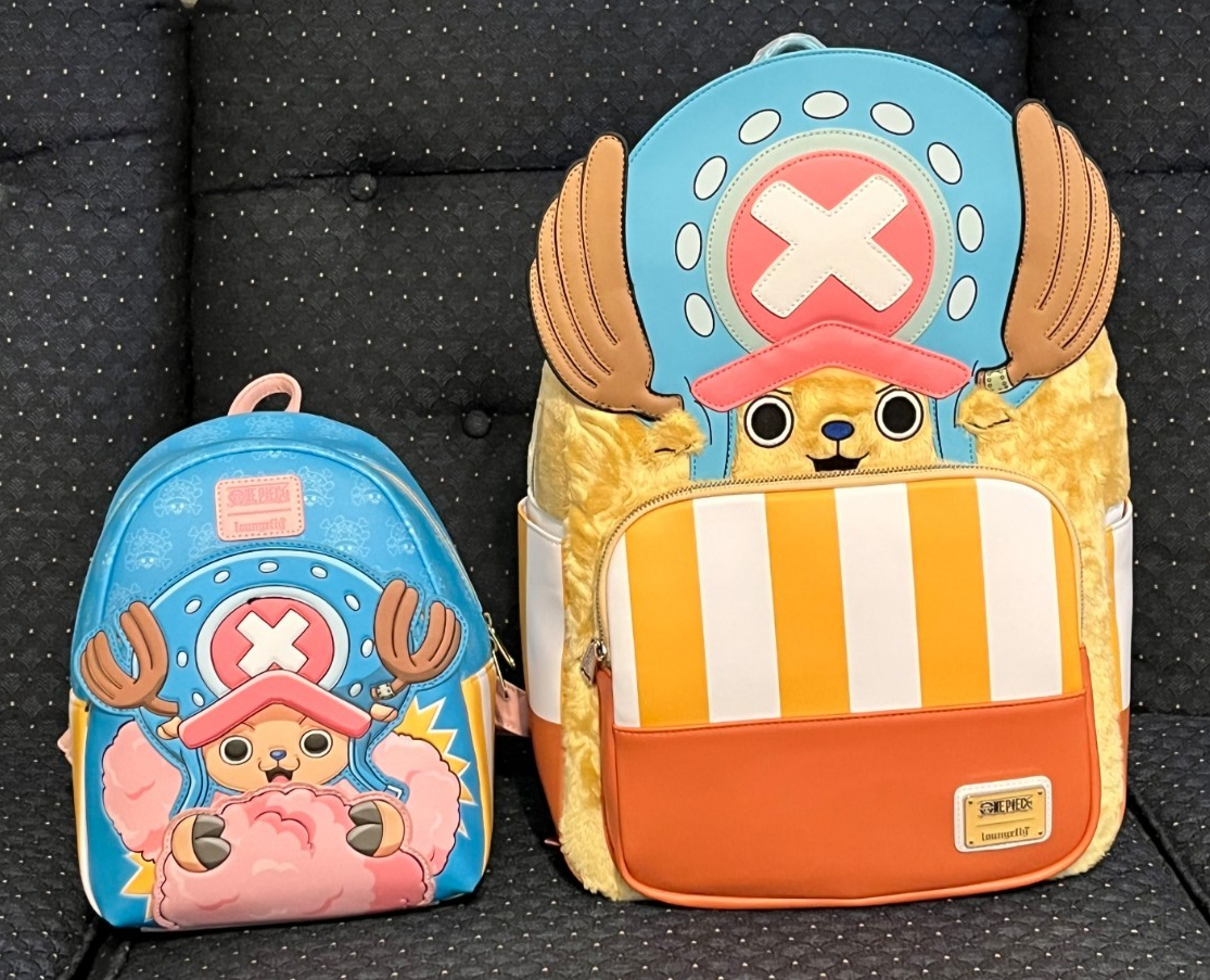 chopper mini backpack Loungefly One Piece Chopper Mini Backpack and Full size New with Tags  Chopper *