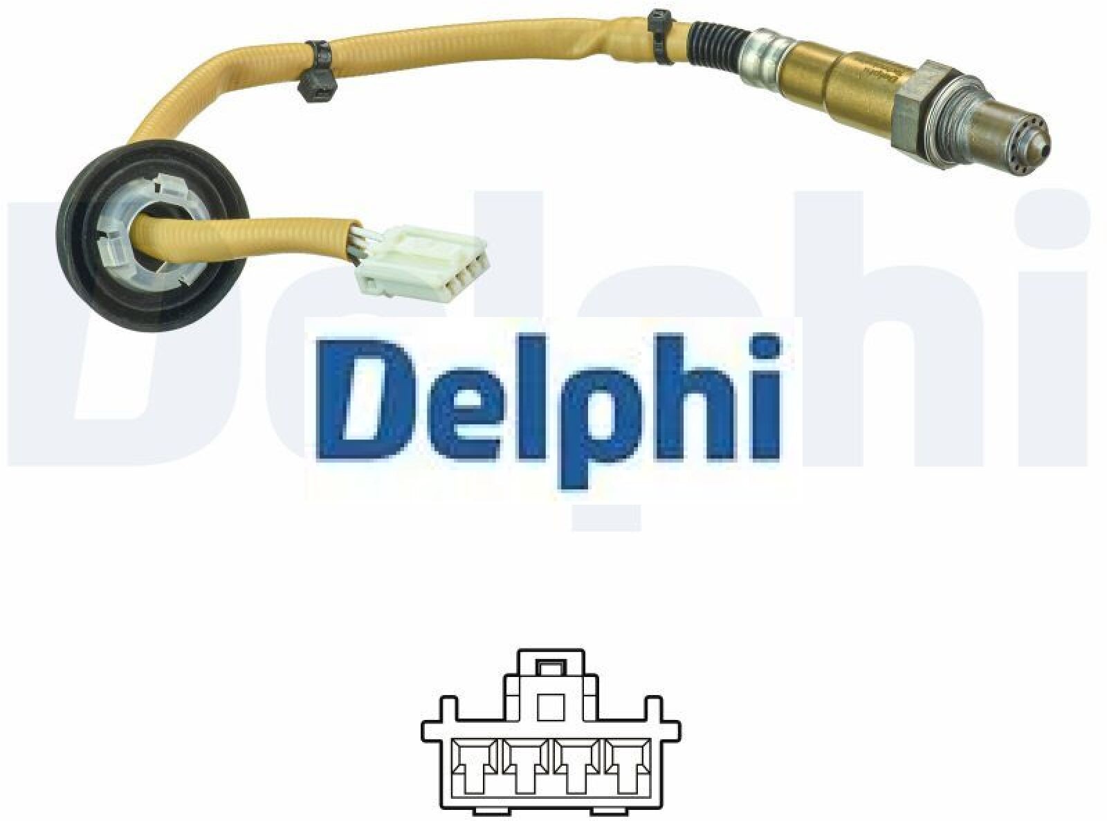 Delphi Lambdasonde Größe 4 Es21340-12B1 - Bild 4