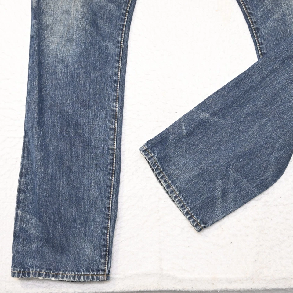 Pantalones de mezclilla azul pierna recta relajados Polo Ralph Lauren Hampton para hombre talla 36 x 34 Foto 3 de 4