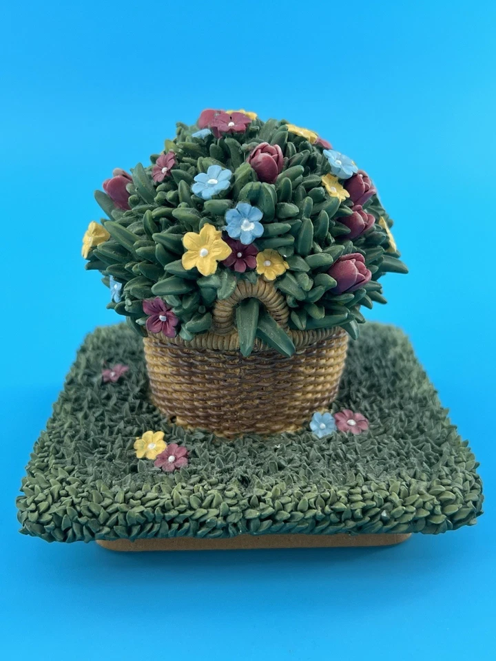 Maravilloso Yankee Candle Cuadrado Floral Vela Tarro Topper - Cuadrado Foto 4 de 4