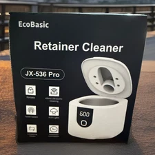 🆕EvoBasic✨Ultrasonic Retainer Cleaner⚡️JX-536 Pro✨Automatic✨Portable✨4UV Light