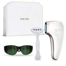 Laser Hair Removal for Women Men, Pain-Free Cooling System, 5 Modes Whole Body