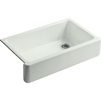 Kohler Whitehaven K-6489-FF Farmhouse Cast Iron Sink,Sea Salt *NEW*
