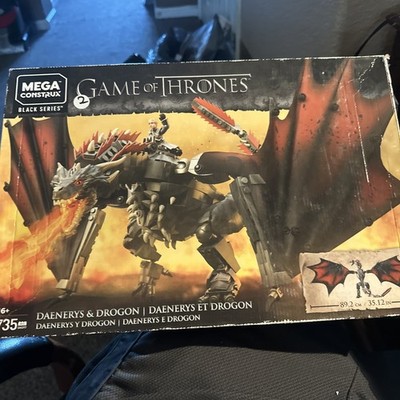 MEGA Construx Game of Thrones Daenerys & Drogon GKG97 Open Box