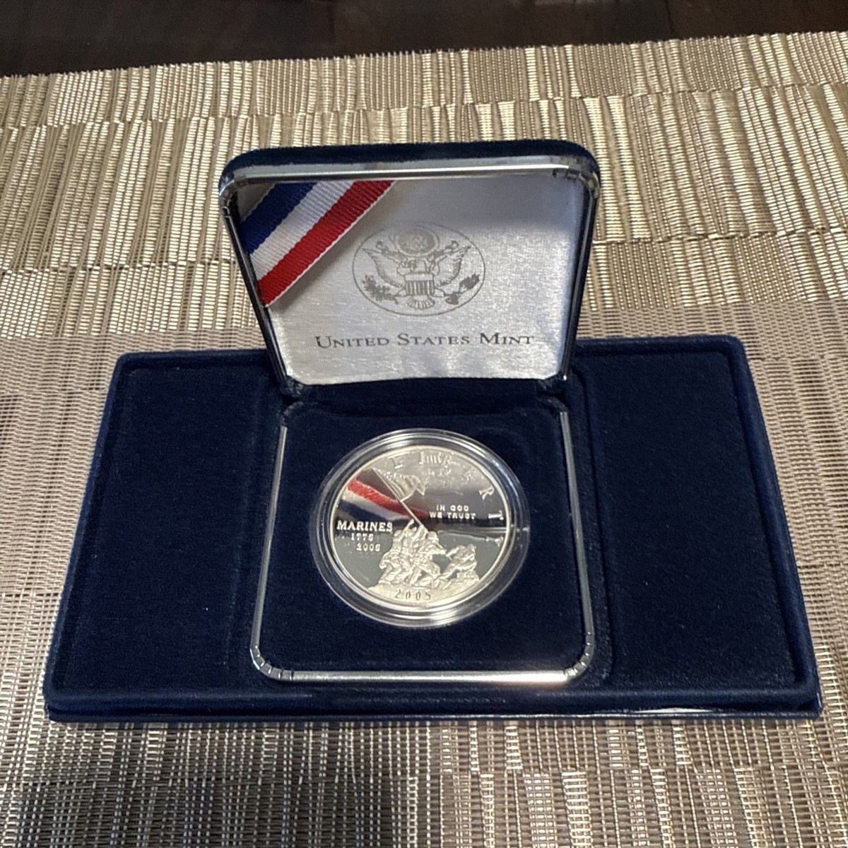 2005 Marine Corps 230th Anniversary Silver Dollar Proof | eBay